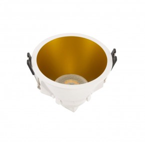 DK3026-WG Встраиваемый светильник, IP 20, 10 Вт, GU5.3, LED, белый/золотой, пластик в Ижевске - izhevsk.mebel24.online | фото 2