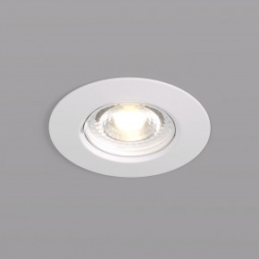DK3028-WH Встраиваемый светильник, IP 20, 10 Вт, GU5.3, LED, белый, пластик в Ижевске - izhevsk.mebel24.online | фото 1