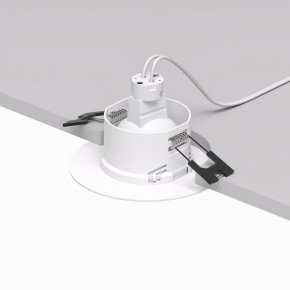 DK3028-WH Встраиваемый светильник, IP 20, 10 Вт, GU5.3, LED, белый, пластик в Ижевске - izhevsk.mebel24.online | фото 3