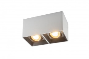DK3035-WB Светильник накладной IP 20, 10 Вт, GU5.3, LED, белый/черный, пластик в Ижевске - izhevsk.mebel24.online | фото 1
