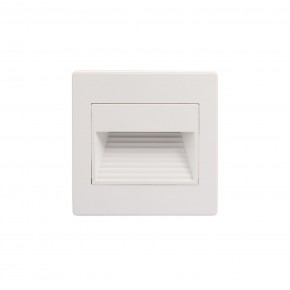 DK3050-WH Светильник встраиваемый в стену, IP 20, LED 3000, 1 Вт, белый, пластик в Ижевске - izhevsk.mebel24.online | фото 3