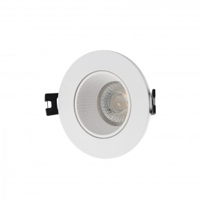 DK3061-WH Встраиваемый светильник, IP 20, 10 Вт, GU5.3, LED, белый/белый, пластик в Ижевске - izhevsk.mebel24.online | фото 1