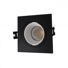 DK3071-BK+WH Встраиваемый светильник, IP 20, 10 Вт, GU5.3, LED, черный/белый, пластик в Ижевске - izhevsk.mebel24.online | фото