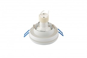 DK4031-WH Встраиваемый светильник, IP 20, 10 Вт, GU10, белый, алюминий/пластик в Ижевске - izhevsk.mebel24.online | фото 1