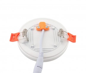 DK4604-WW Встраиваемый светильник, IP 20, 18 Вт, LED 3000, белый, пластик в Ижевске - izhevsk.mebel24.online | фото 5