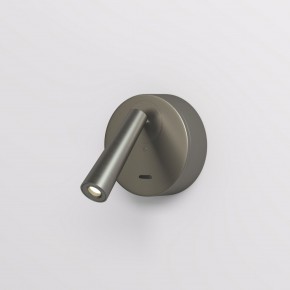 DK5072-DN Бра SHINE WALL со светодиодом, D104*H68, IP20, 3000К, 3W, RA?90, темный никель, алюминий в Ижевске - izhevsk.mebel24.online | фото 2