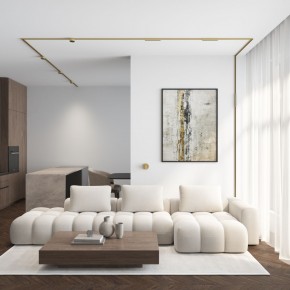 DK5072-SB Бра SHINE WALL со светодиодом, D104*H68, IP20, 3000К, 3W, RA?90, сатинированная латунь, алюминий в Ижевске - izhevsk.mebel24.online | фото 6