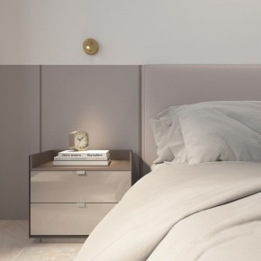 DK5072-SB Бра SHINE WALL со светодиодом, D104*H68, IP20, 3000К, 3W, RA?90, сатинированная латунь, алюминий в Ижевске - izhevsk.mebel24.online | фото 9