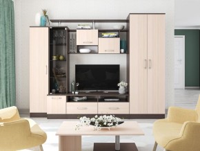 Гостиная Оскар-5 венге/дуб молочный в Ижевске - izhevsk.mebel24.online | фото 1