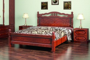 КАРИНА-15 Кровать из массива в Ижевске - izhevsk.mebel24.online | фото 1