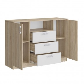 Комод 1400 Салоу (Дуб сонома/перламутр) в Ижевске - izhevsk.mebel24.online | фото 2