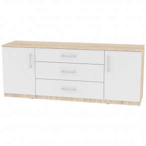 Комод K-70x180x45-1 (ДСС-Белый) Калисто в Ижевске - izhevsk.mebel24.online | фото