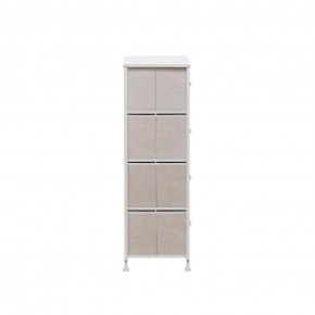 Комод Leset Линкс 4 ящ. (к/з), Каркас Белый, ящики Белые в Ижевске - izhevsk.mebel24.online | фото 4