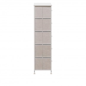 Комод Leset Линкс 5 ящ. (к/з), Каркас Белый, ящики Белые в Ижевске - izhevsk.mebel24.online | фото 5