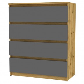 Комод Malta light K125 (ДВ-Графит) в Ижевске - izhevsk.mebel24.online | фото