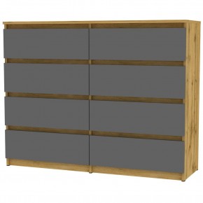 Комод Malta light K145 (ДВ-Графит) в Ижевске - izhevsk.mebel24.online | фото