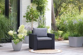 Комплект кресел Калифорния (California chair) графит в Ижевске - izhevsk.mebel24.online | фото 1