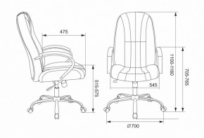 Кресло для руководителя T-898SL/BLACK в Ижевске - izhevsk.mebel24.online | фото