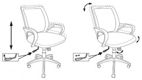 Кресло компьютерное CH-695N/SL/OR/BLACK в Ижевске - izhevsk.mebel24.online | фото 4