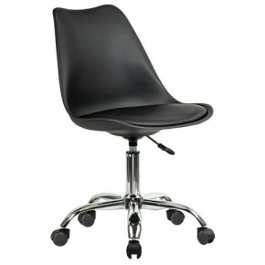 Кресло стул BRABIX "Eames MG-310 CH", хром, пластик черный, экокожа черная, 532925 в Ижевске - izhevsk.mebel24.online | фото 2