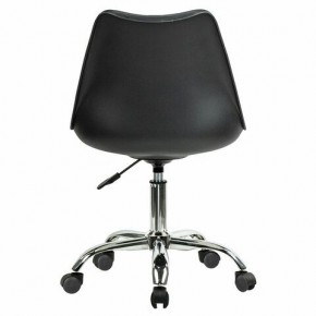 Кресло стул BRABIX "Eames MG-310 CH", хром, пластик черный, экокожа черная, 532925 в Ижевске - izhevsk.mebel24.online | фото 4