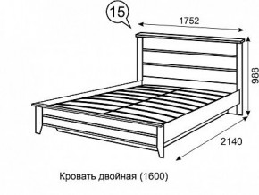 Кровать 1600 с ПМ София 15 в Ижевске - izhevsk.mebel24.online | фото 3