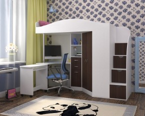 Кровать-чердак Юниор 4 (800*1900) в Ижевске - izhevsk.mebel24.online | фото 2
