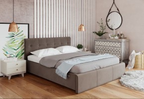 Кровать Изабелла с латами Newtone cacao 1400x2000 в Ижевске - izhevsk.mebel24.online | фото 2