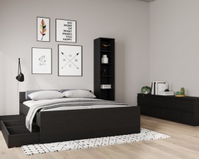 Кровать ОРИОН двухспальная с ортопедическим основанием 160х200, цвет Дуб Венге в Ижевске - izhevsk.mebel24.online | фото 3