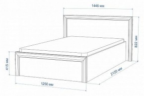 Кровать полутораспальная Нобиле Кр-120 в Ижевске - izhevsk.mebel24.online | фото 3