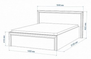 Кровать полутораспальная Нобиле Кр-140 в Ижевске - izhevsk.mebel24.online | фото 3