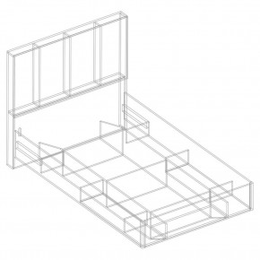 Кровать "Сандра" БЕЗ основания 1200х2000 в Ижевске - izhevsk.mebel24.online | фото 4