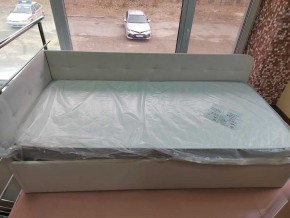 Кровать Зарина угловая Newtone light beige угол левый в Ижевске - izhevsk.mebel24.online | фото 1