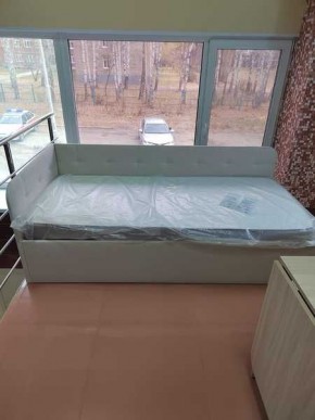 Кровать Зарина угловая Newtone light beige угол левый в Ижевске - izhevsk.mebel24.online | фото 3
