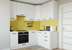 Кухонный гарнитур Белый Глянец 2200*1600 h950 (Стол. 38мм) в Ижевске - izhevsk.mebel24.online | фото