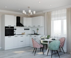 Кухонный гарнитур Белый Глянец 2400*1600 (Стол. 26мм) в Ижевске - izhevsk.mebel24.online | фото