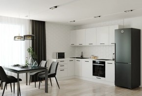 Кухонный гарнитур Белый Глянец 2600*1600 (Стол. 26мм) в Ижевске - izhevsk.mebel24.online | фото 1