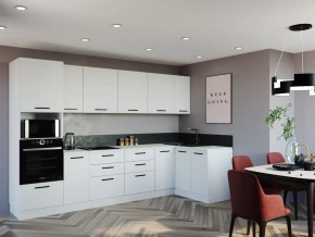 Кухонный гарнитур Белый Глянец 3200*1400 (Стол. 38мм) в Ижевске - izhevsk.mebel24.online | фото
