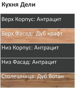 Кухонный гарнитур Дели 1000 (Стол. 38мм) в Ижевске - izhevsk.mebel24.online | фото 3