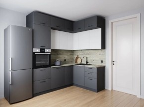 Кухонный гарнитур Меренга 2200*1700 (Стол. 38мм) в Ижевске - izhevsk.mebel24.online | фото