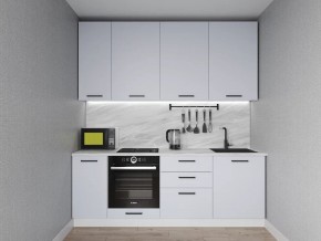 Кухонный гарнитур Смоки 2200 h950 (Стол. 38 мм) в Ижевске - izhevsk.mebel24.online | фото