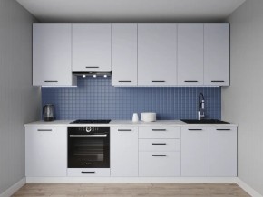 Кухонный гарнитур Смоки 2400 h950 (Стол. 38 мм) в Ижевске - izhevsk.mebel24.online | фото 1