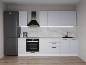 Кухонный гарнитур Смоки 2800 (Стол. 38 мм) в Ижевске - izhevsk.mebel24.online | фото 1