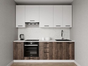 Кухонный гарнитур Старое Дерево 2400 h950 (Стол. 26мм) в Ижевске - izhevsk.mebel24.online | фото