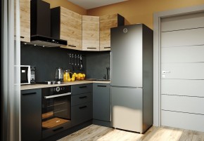 Кухонный гарнитур угловой Дели 2200*1000 (Стол. 38мм) в Ижевске - izhevsk.mebel24.online | фото