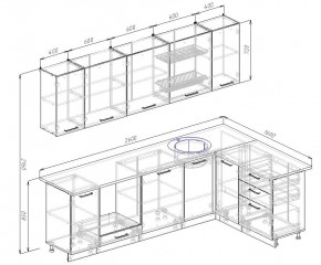 Кухонный гарнитур угловой Демо 2600х1600 (Стол. 38мм) в Ижевске - izhevsk.mebel24.online | фото 2