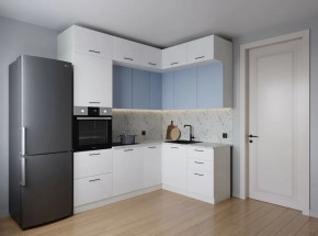 Кухонный гарнитур угловой Капри 2200*1700 (Стол. 26мм) в Ижевске - izhevsk.mebel24.online | фото