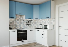 Кухонный гарнитур угловой Капри 2200х1600 h950 (Стол. 38мм) в Ижевске - izhevsk.mebel24.online | фото 1