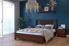 ЛАУРА Кровать из массива 1600 в Ижевске - izhevsk.mebel24.online | фото 1