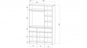 ЛЕНОРА Спальный гарнитур (модульный) кашемир в Ижевске - izhevsk.mebel24.online | фото 9